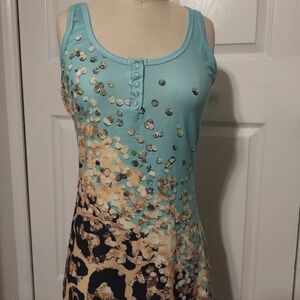 Stylish Leopard Print Women's Tank Top